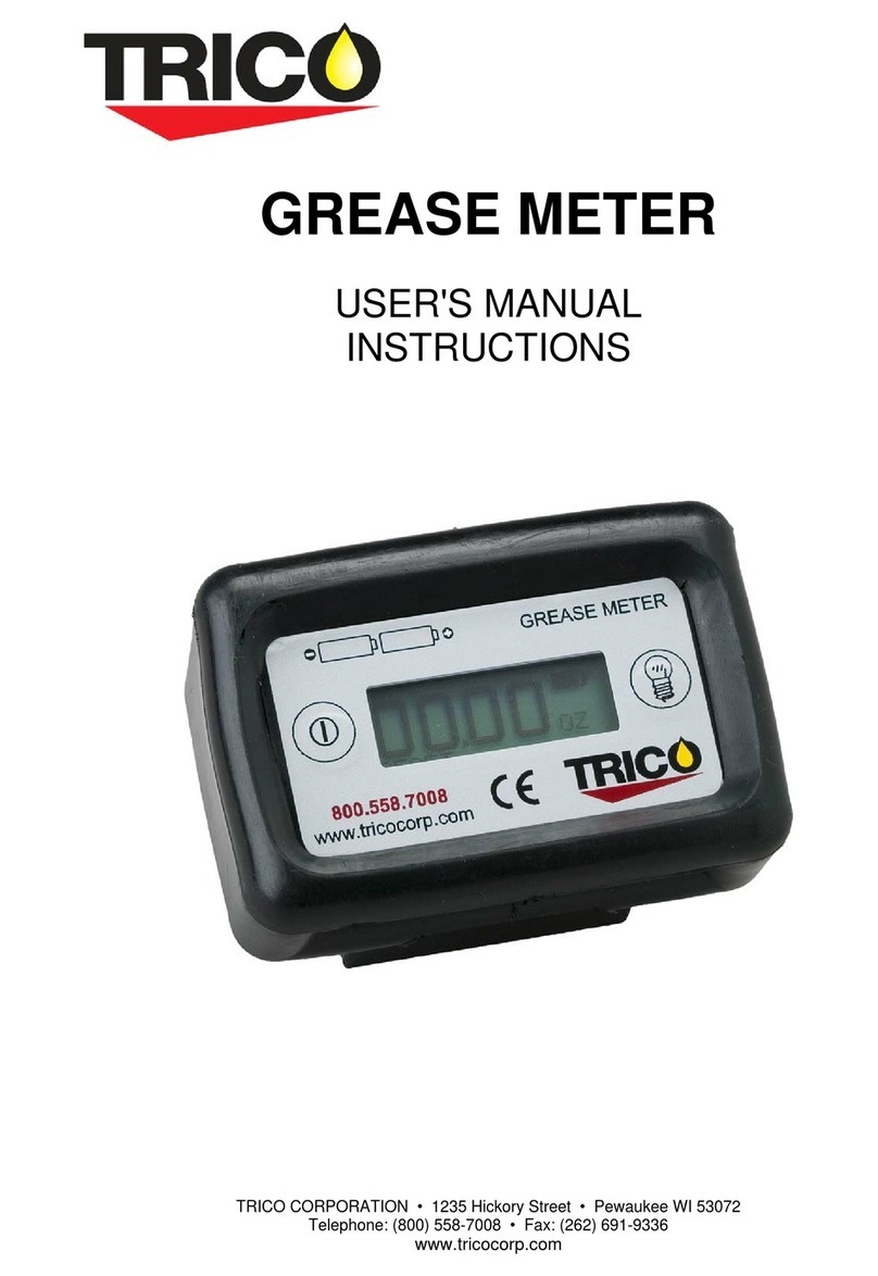 Trico Grease Meter user manual