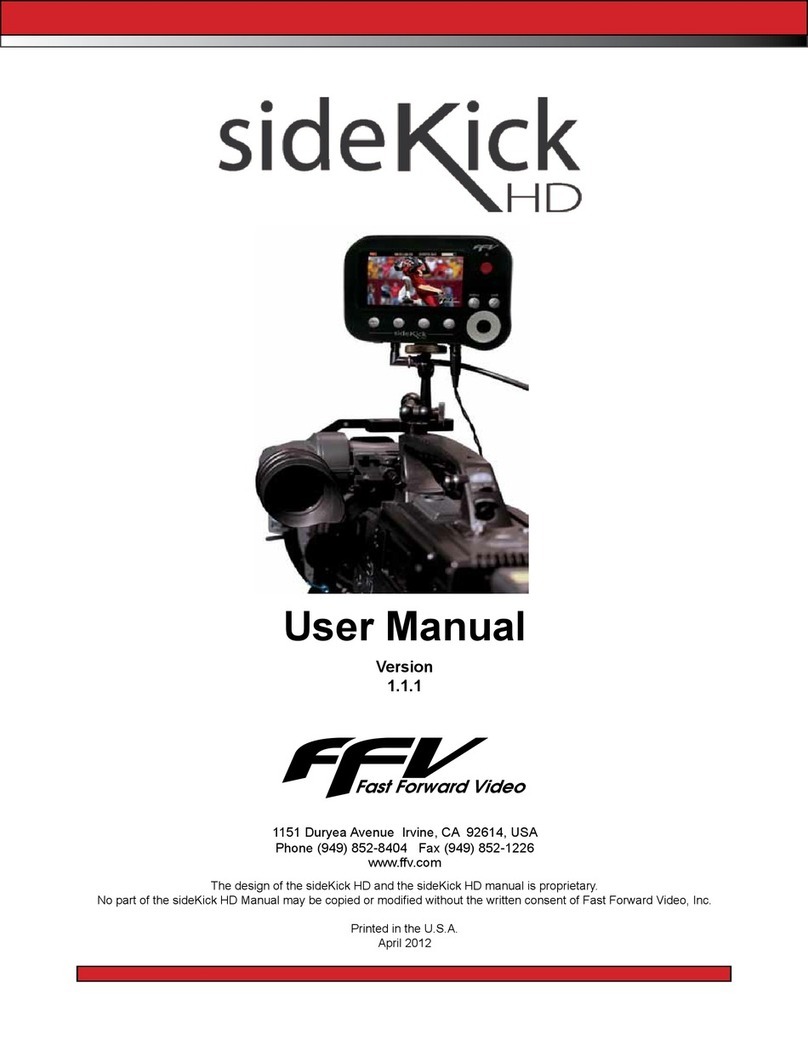 FFV sideKick HD user manual