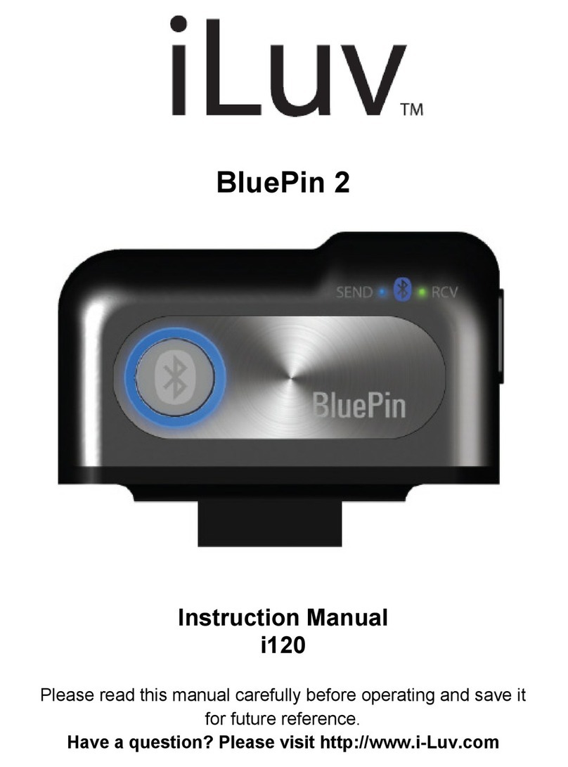 Iluv BluePin 2 i120 instruction manual