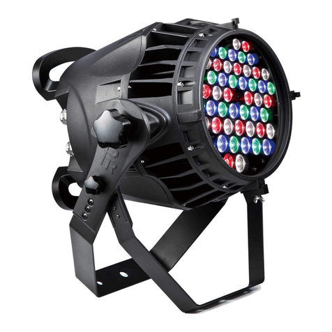 PR Lighting XPar 348 User manual