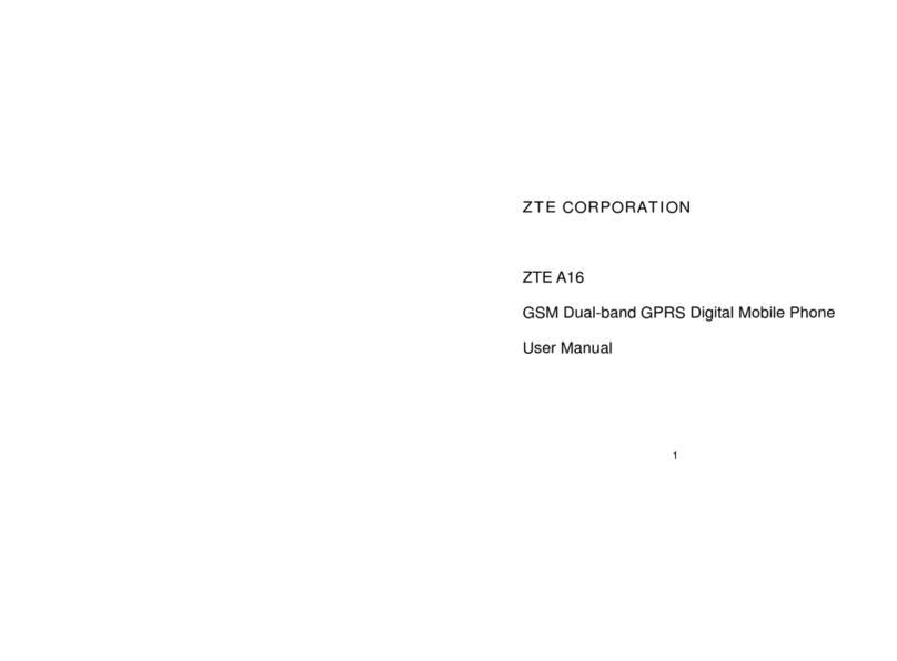 Zte A16 user manual