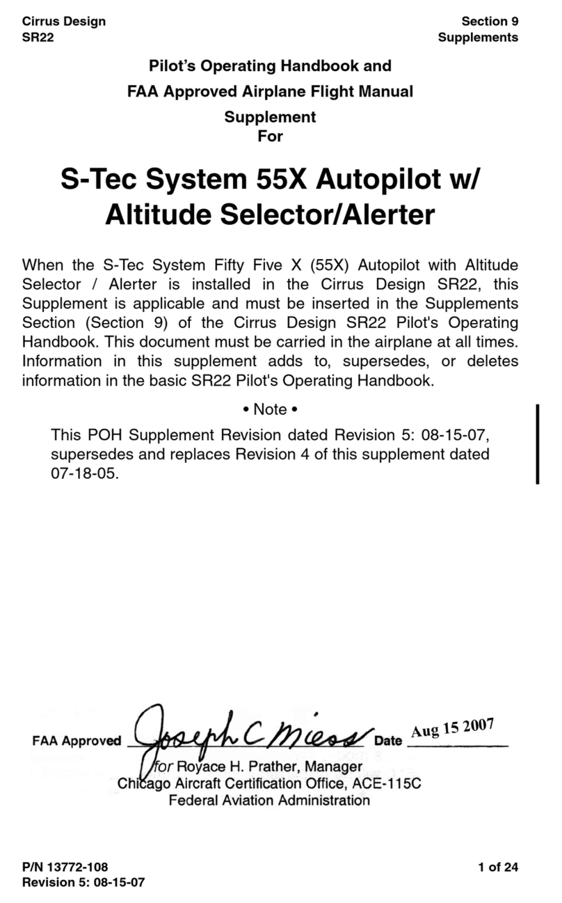 Stec System 55X Pilot operating handbook