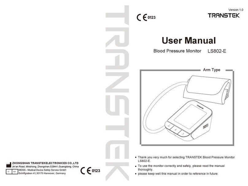 Trans-Tek LS802-E User manual