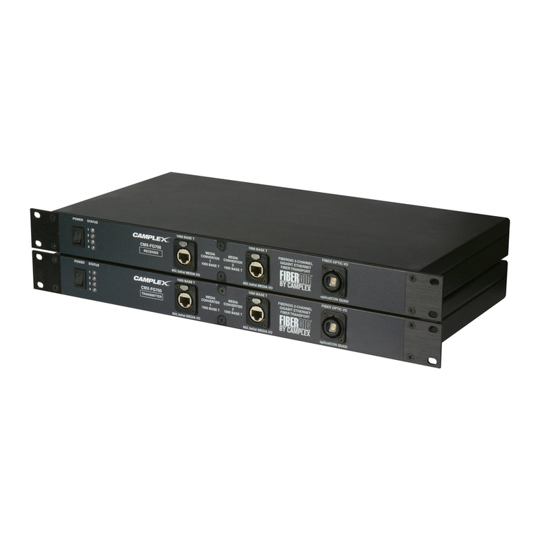 Camplex CMX-FG700 user manual
