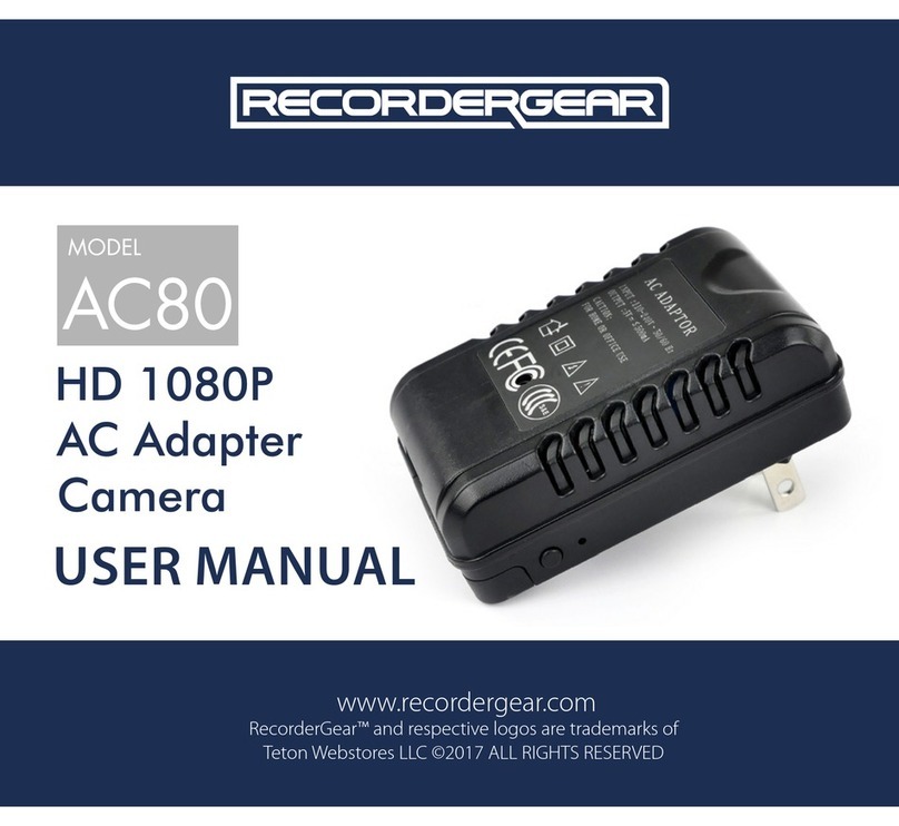RecorderGear AC80 user manual
