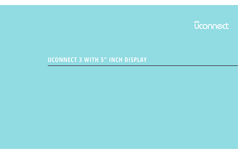 Uconnect 3 user guide
