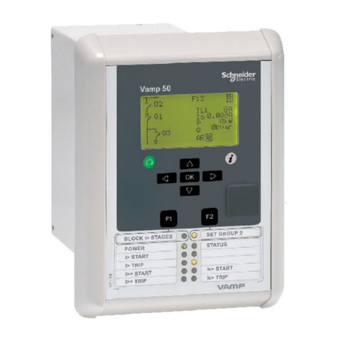 VAMP 50 Operation and Configuration