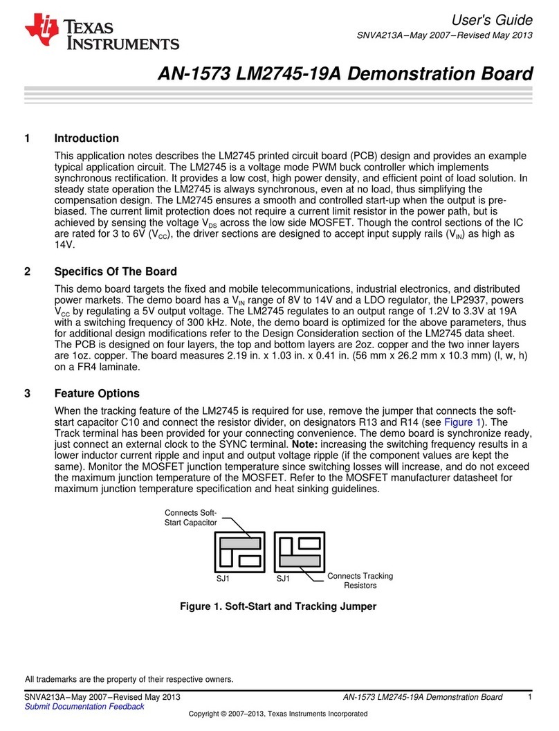 Texas Instruments LM2745-19A User manual