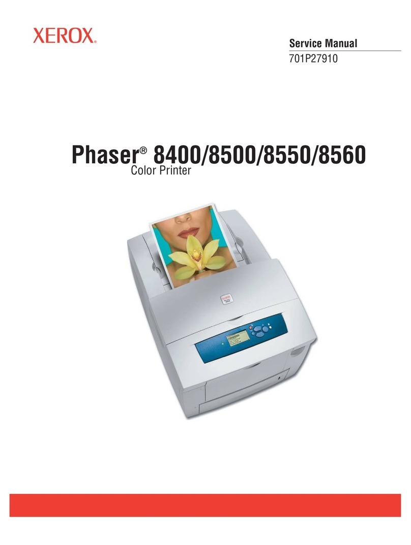 Xerox Phaser 8400 User manual
