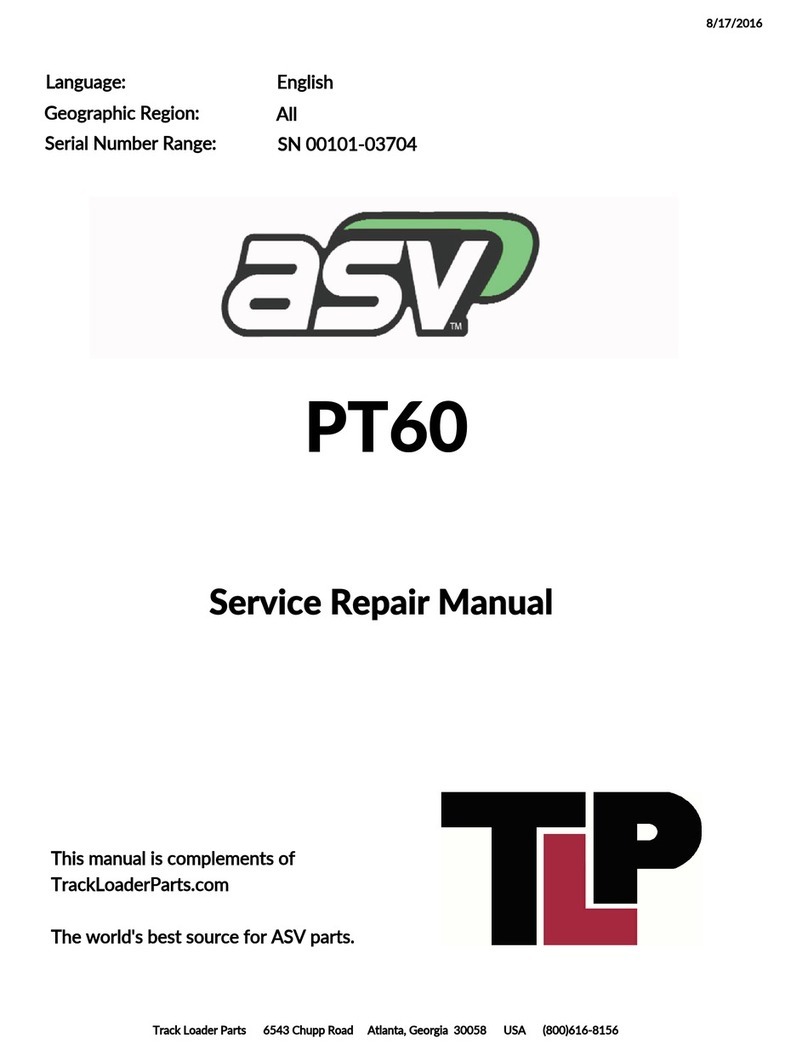 ASV PT60 Service & repair manual