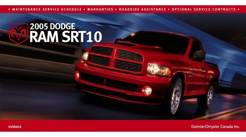 Dodge RAM SRT10 2005 Instructions for use