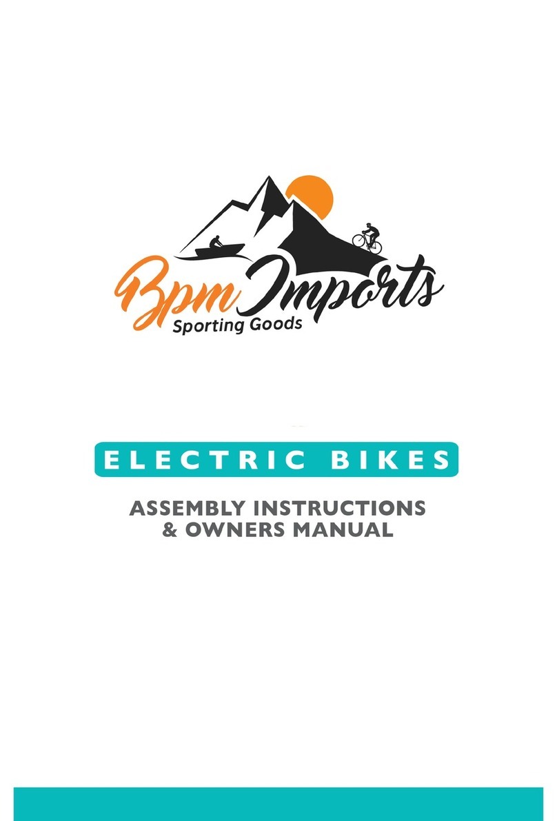 BPM F-15 Assembly instructions & owner's manual