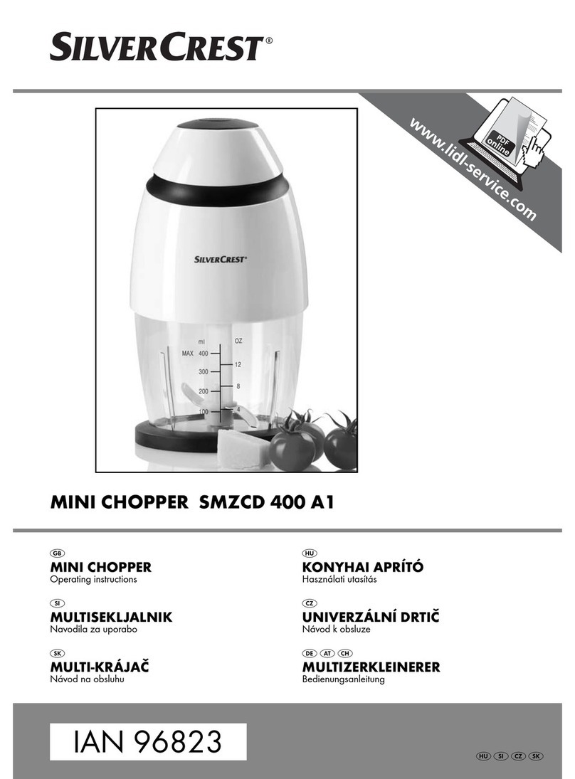 Silvercrest SMZCD 400 A1 User manual Silvercrest SMZCD 400 A1 User manual