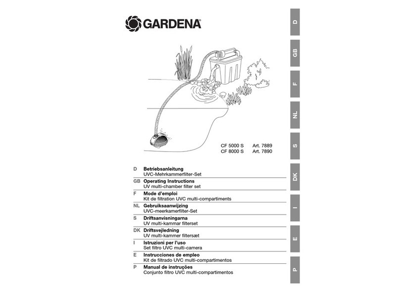 Gardena CF 5000 S User manual