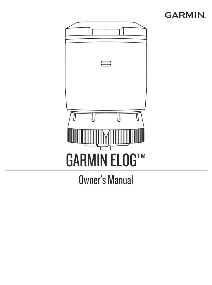 Garmin ELOG owner's manual
