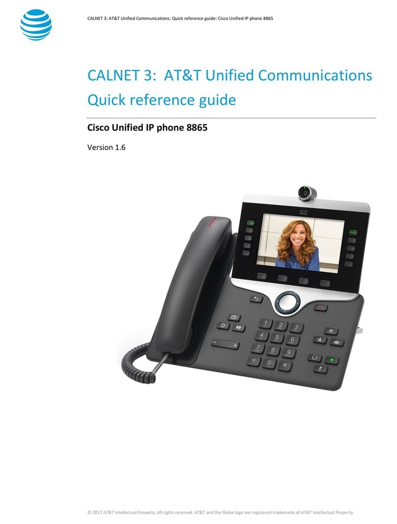 Cisco 8865 AT&T User manual