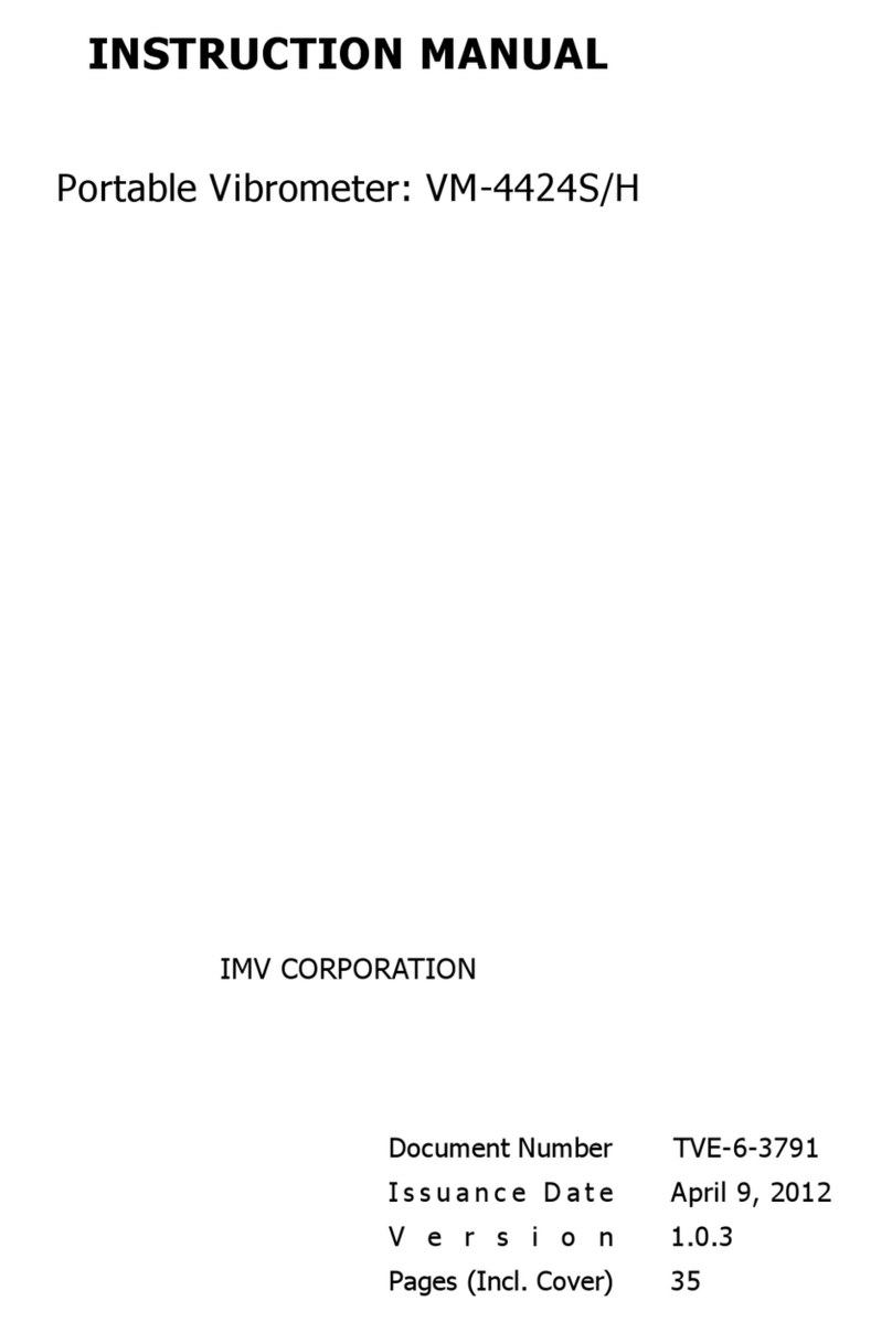 IMV CORPORATION VM-4424S instruction manual