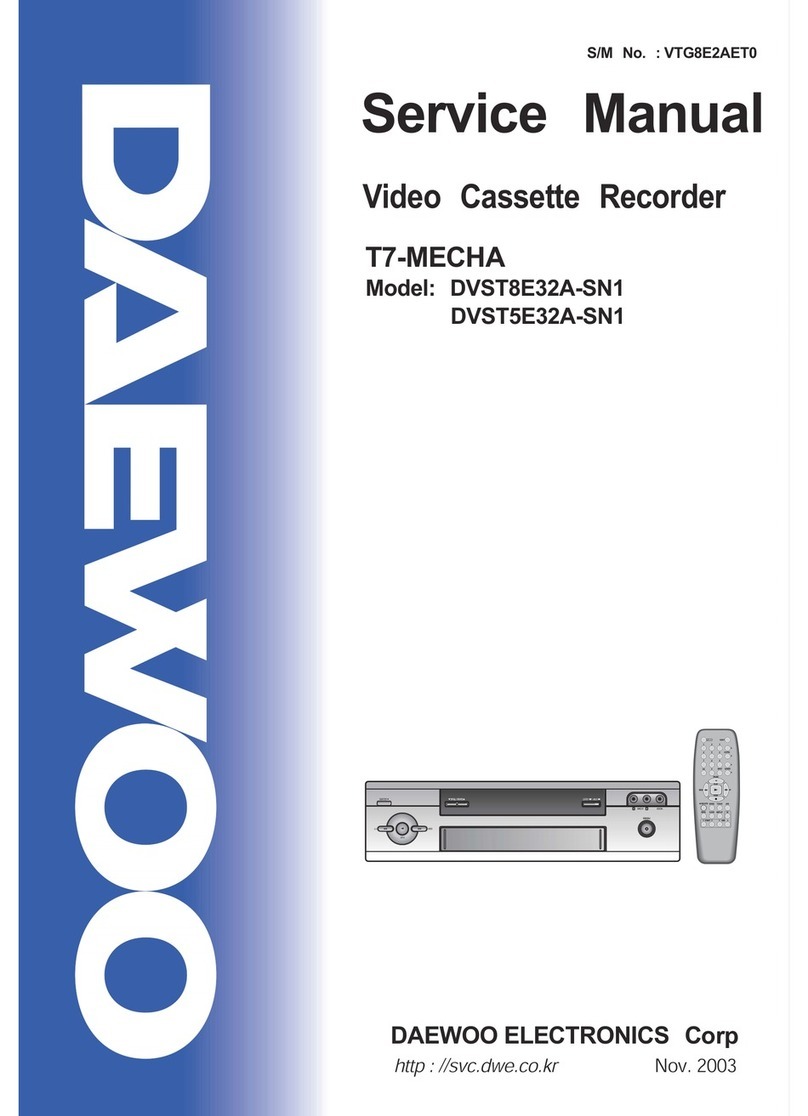 Daewoo DVST8E32A-SN1 User manual