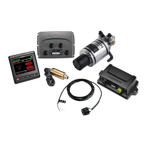 Garmin REACTOR 40 COMPACT HYDRAULIC installation instructions