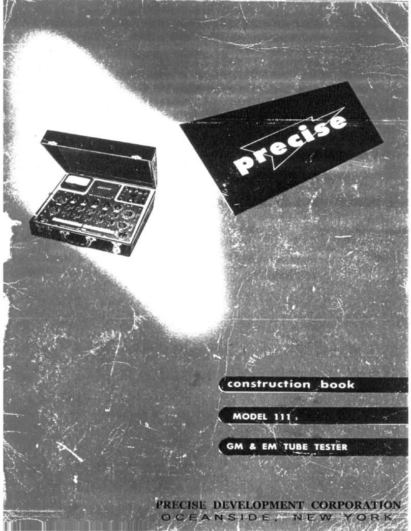 PreCise 111 Construction manual