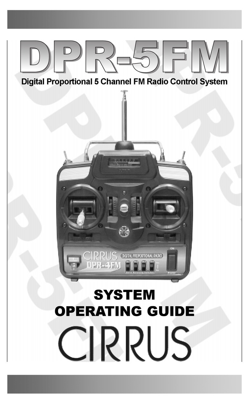 Cirrus DPR-5FM operating guide