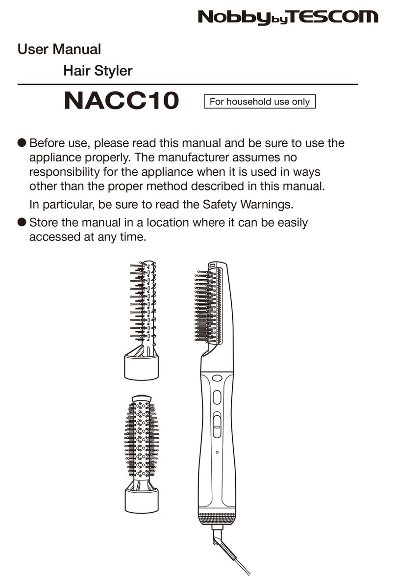 Tescom NACC10 user manual