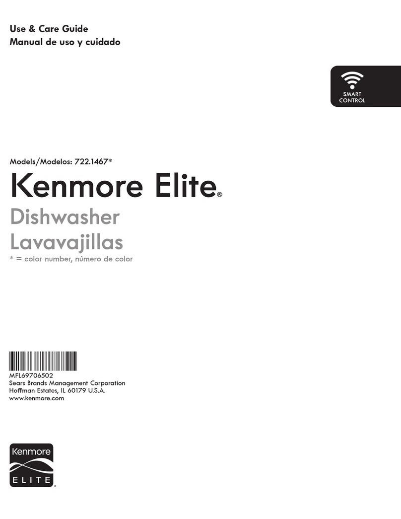 Kenmore 722.1467 series Use & care guide