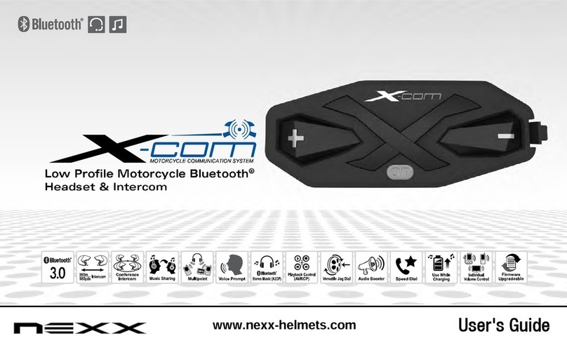 Nexx X-com User manual