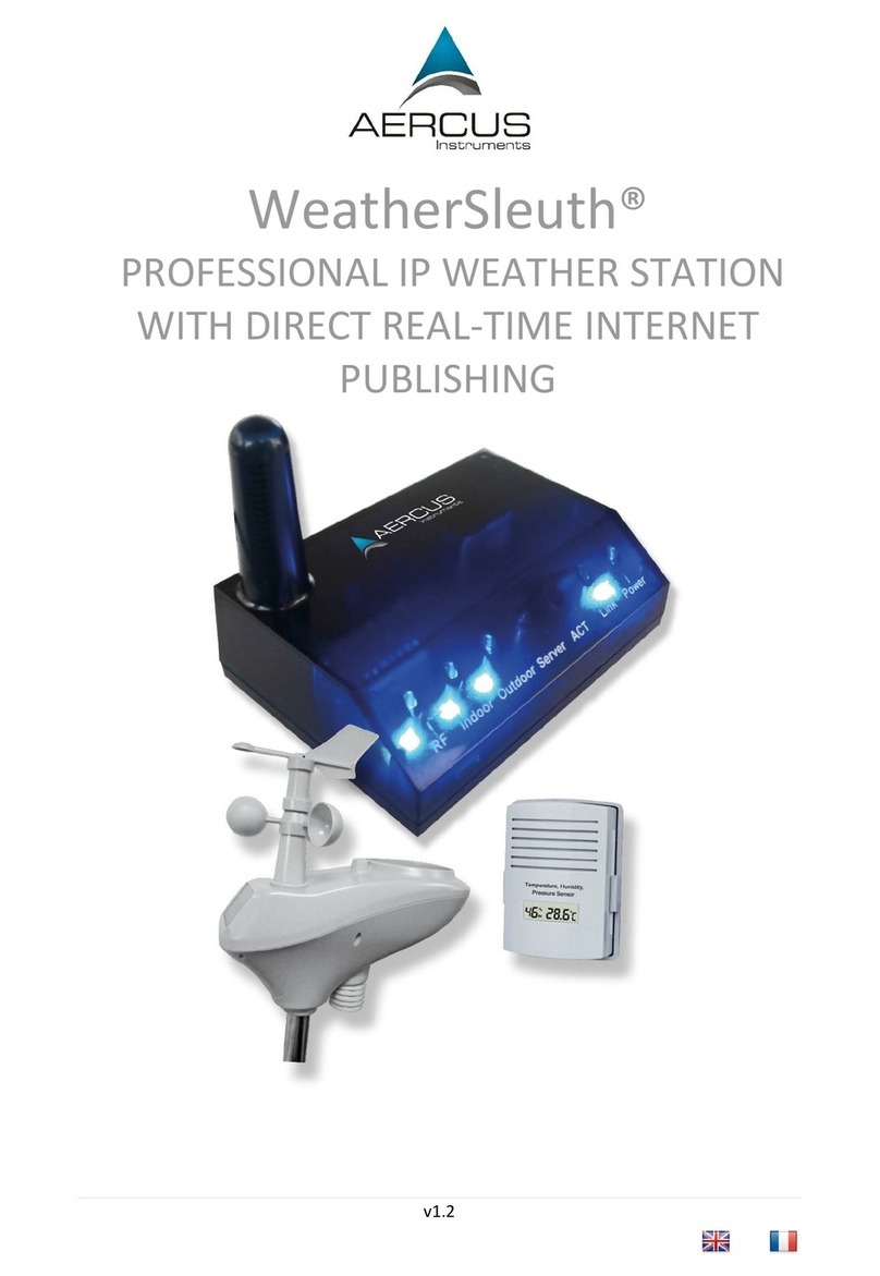 Aercus Instruments WeatherSleuth manual