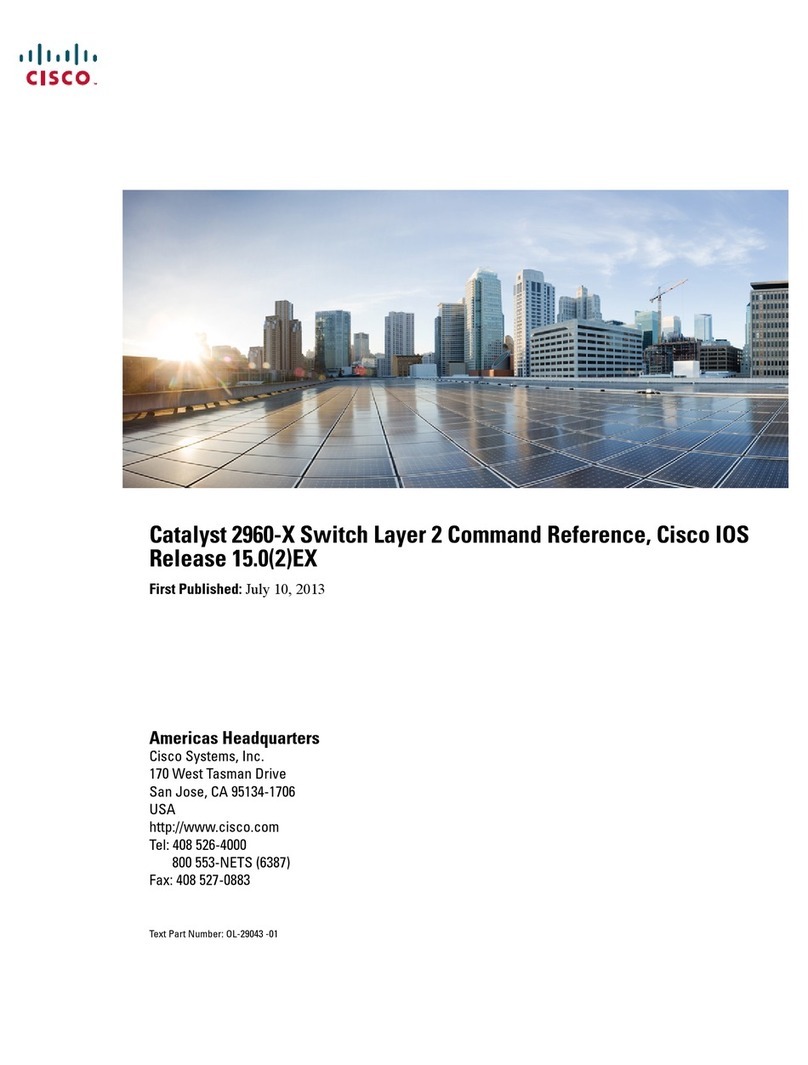 Cisco Catalyst 2960-X Command reference