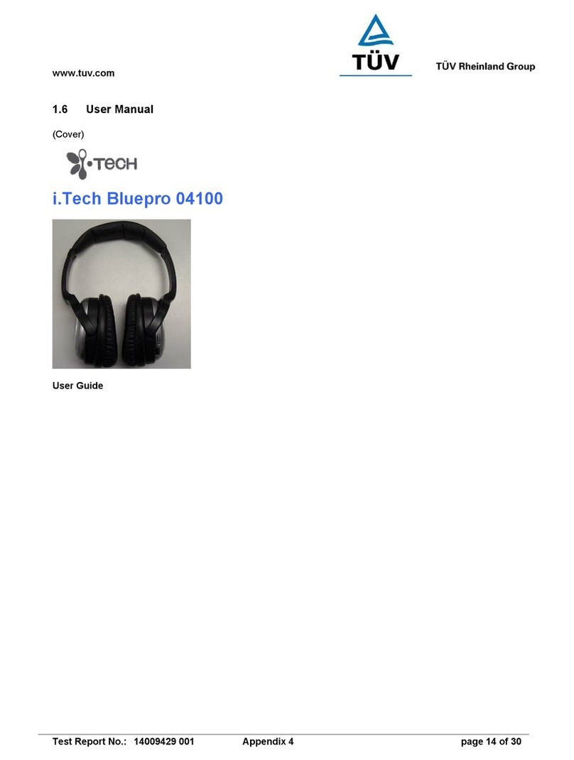 TUV Rheinland i.Tech Bluepro 04100 user manual