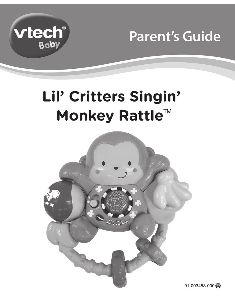 V-tech Lil' Critters Singin' MonkeyRattle User manual