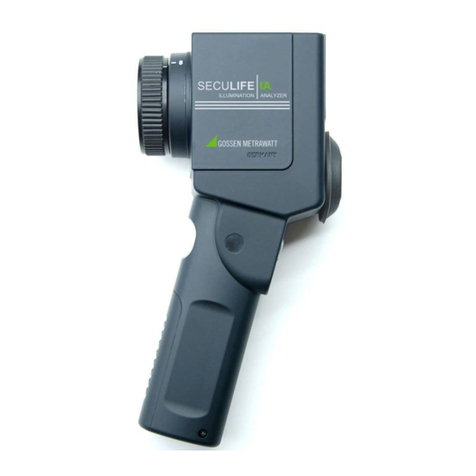 Gossen MetraWatt SECULIFE IA Quick setup guide