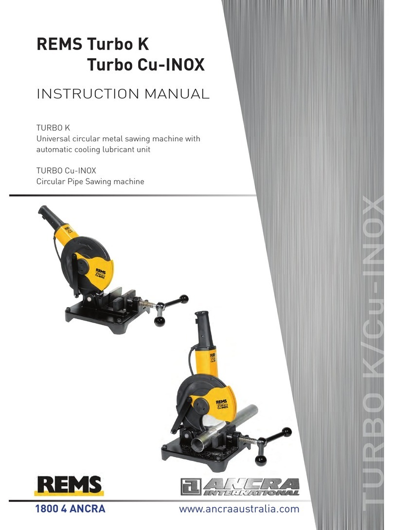 REMS Turbo K instruction manual