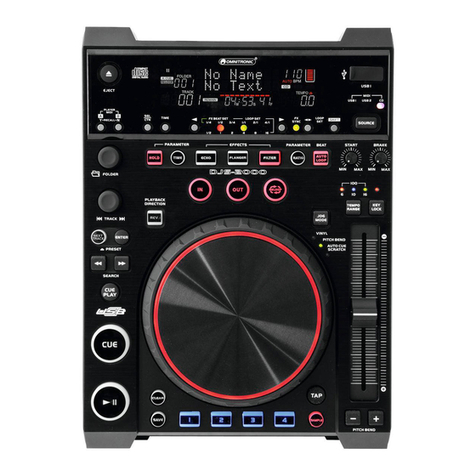 Omnitronic DJS-2000 user manual
