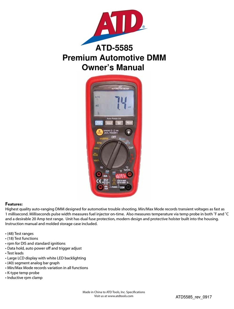 ATD Tools ATD-5585 owner's manual