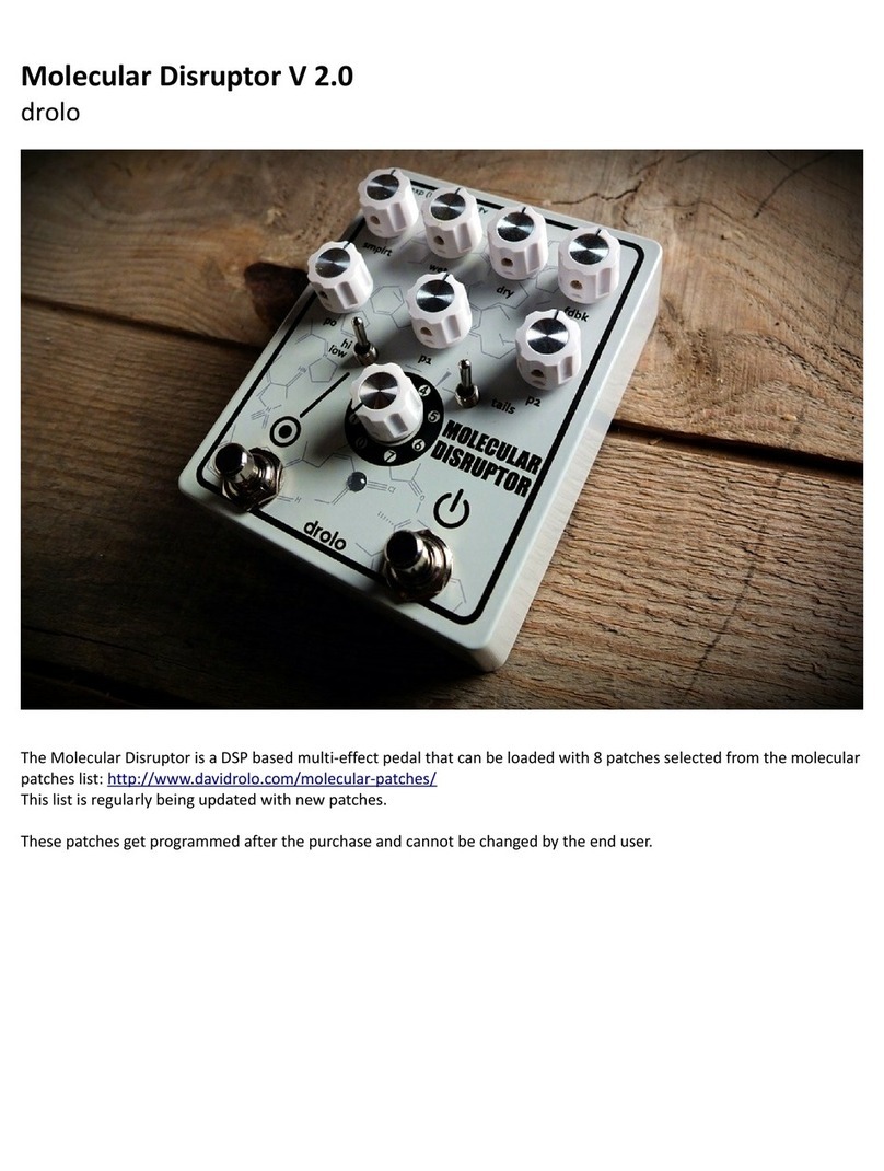 Drolo Molecular Disruptor V 2.0 manual