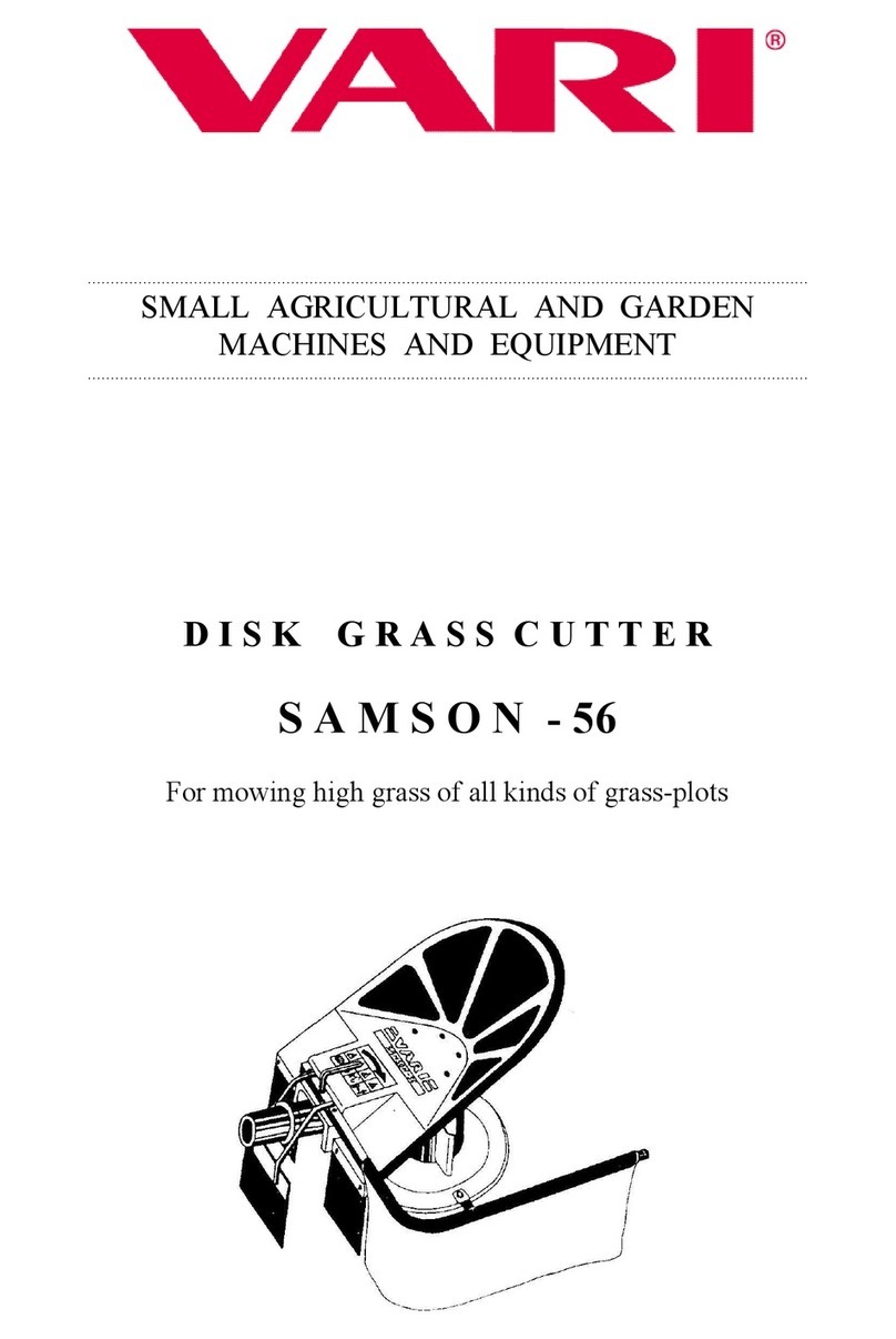 Vari Samson - 56 BK User manual Vari Samson - 56 BK User manual