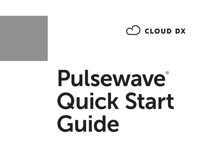 Cloud DX Pulsewave User manual