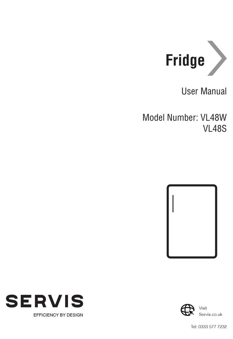 SERVIS VL48W User manual