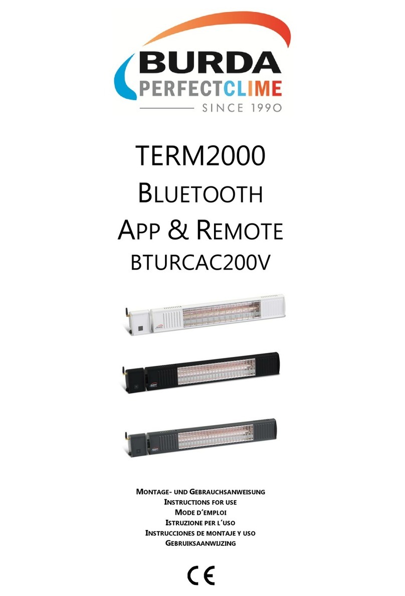 Burda TERM2000 User manual
