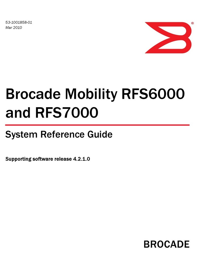 Brocade Communications Systems Mobility RFS6000 User manual