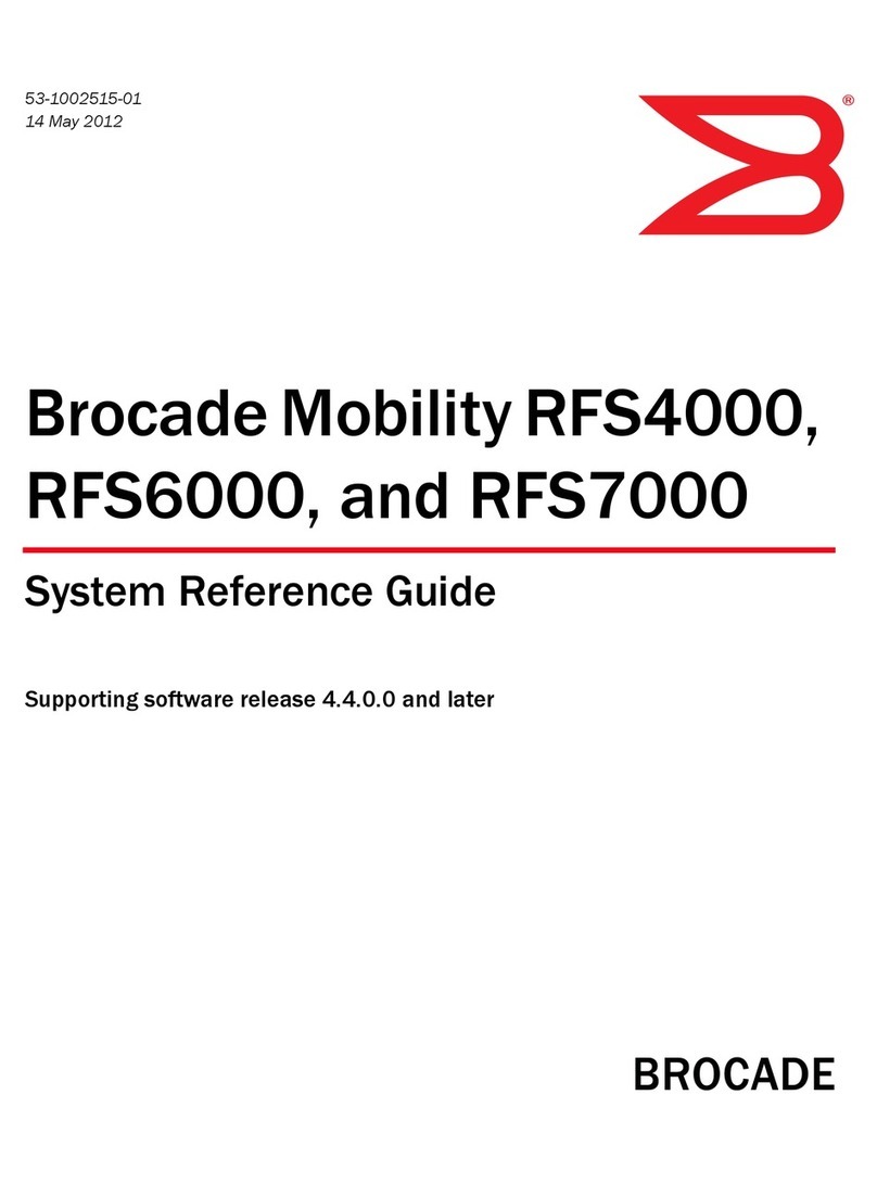 Brocade Communications Systems Mobility RFS6000 User manual