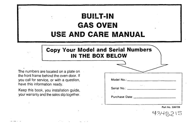 Roper B4607B0 use and care manual