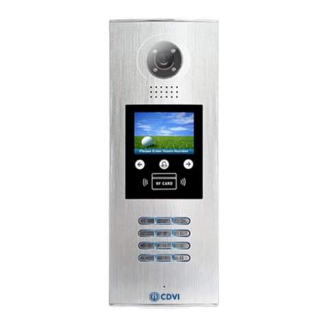 CDVI DMR18S User manual