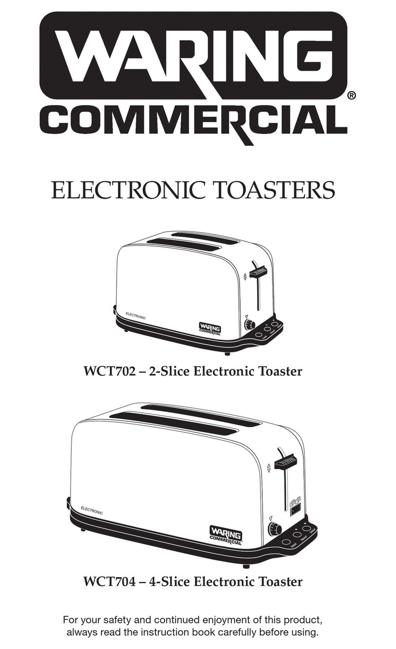 Waring WCT702 User manual Waring WCT702 User manual