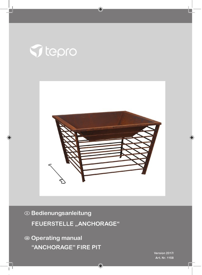 tepro ANCHORAGE User manual