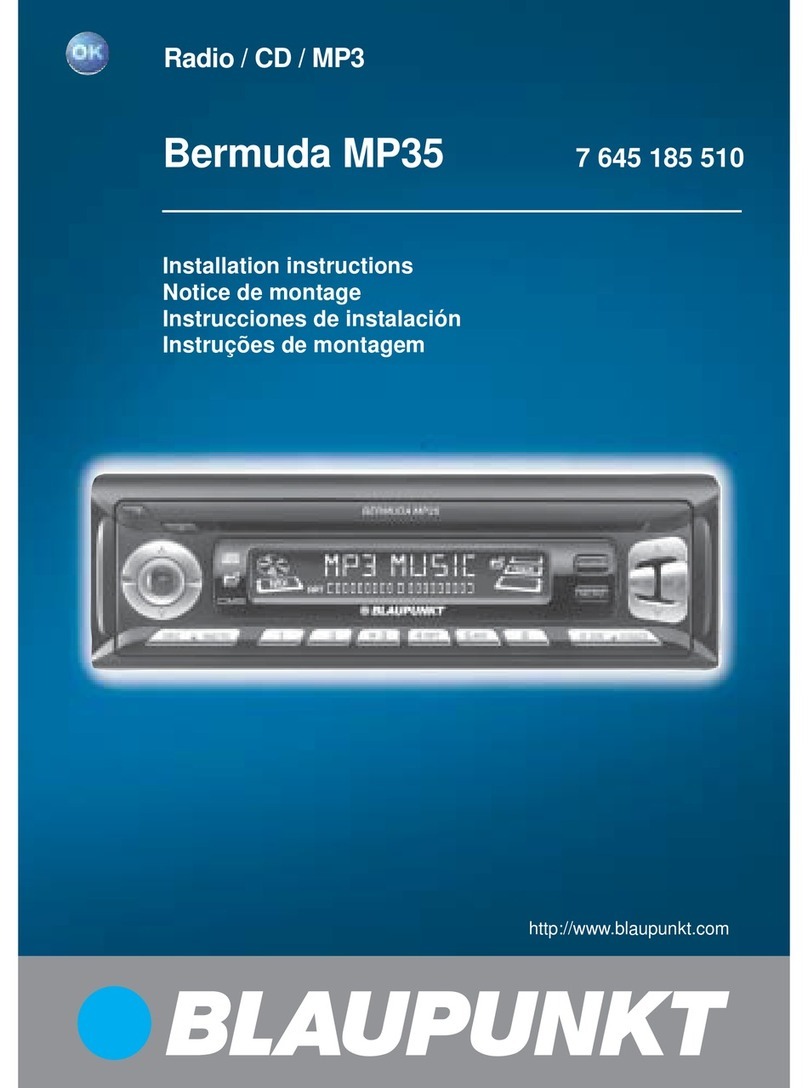 Blaupunkt Bermuda MP35 User manual