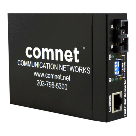 Comnet CWFE2SCM2 User manual Comnet CWFE2SCM2 User manual