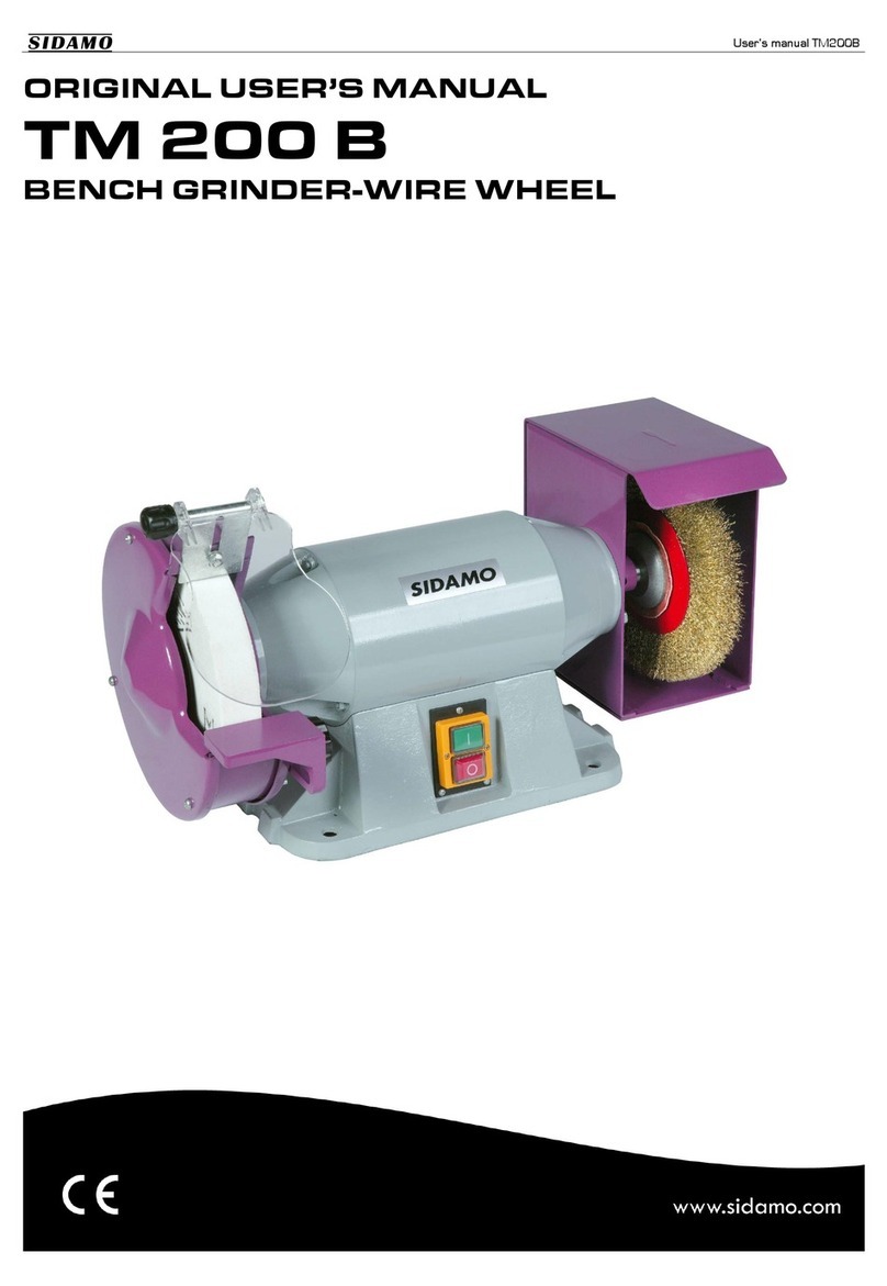 Sidamo TM 200 B user manual
